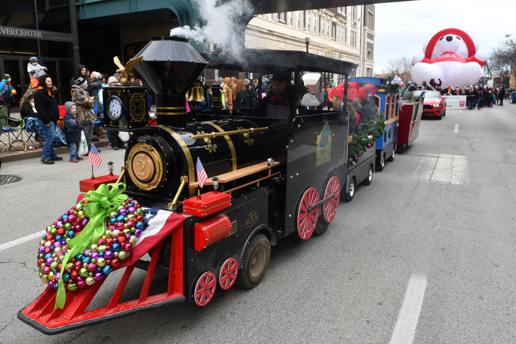 The 27th annual Holiday Parade in downtown Davenport.